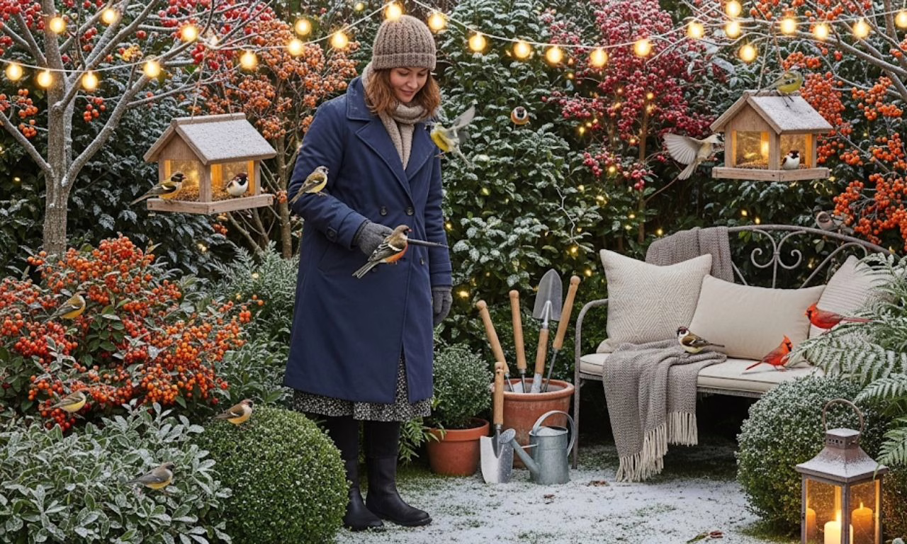 De simpele stap die je tuin deze winter 3x mooier maakt
