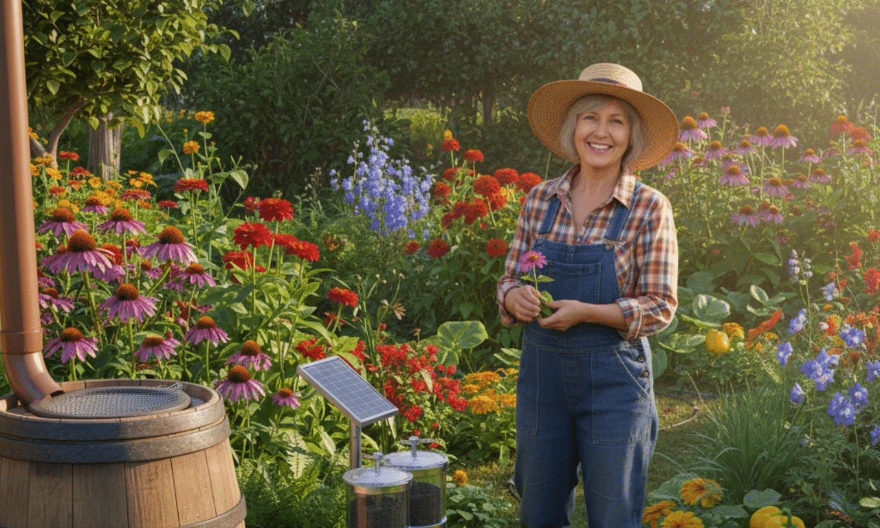 Zo verander je regenwater in een gratis tuinsysteem dat iedereen nu wil