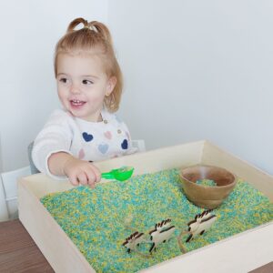 spelen met rijst