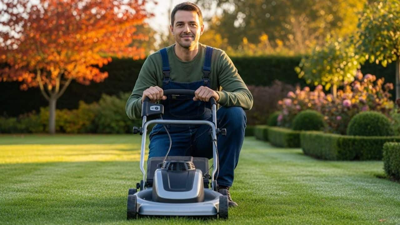 Experts zeggen dat dít het perfecte moment is voor de laatste gazonbeurt van het jaar (en het redt je gazon van de winter)