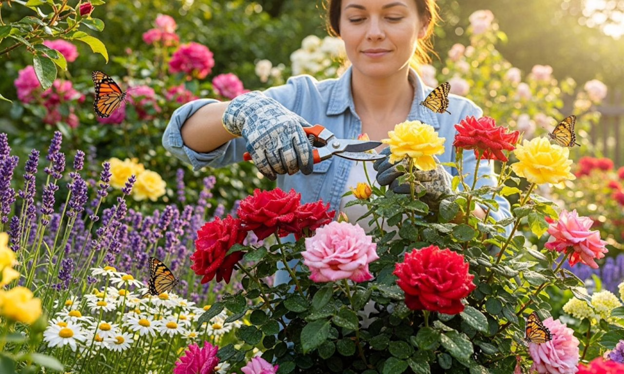 Stop! Snoei je rozen nu verkeerd en je hebt géén bloemen in mei