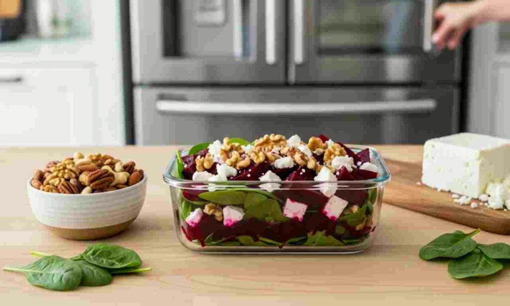 Volgens koks: zo blijft bietensalade vers tot 3 dagen