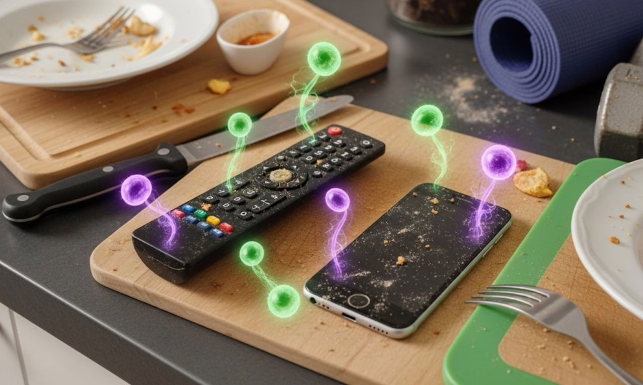 Deze 4 plekken maakt bijna niemand schoon — en ze zijn een broeinest van bacteriën